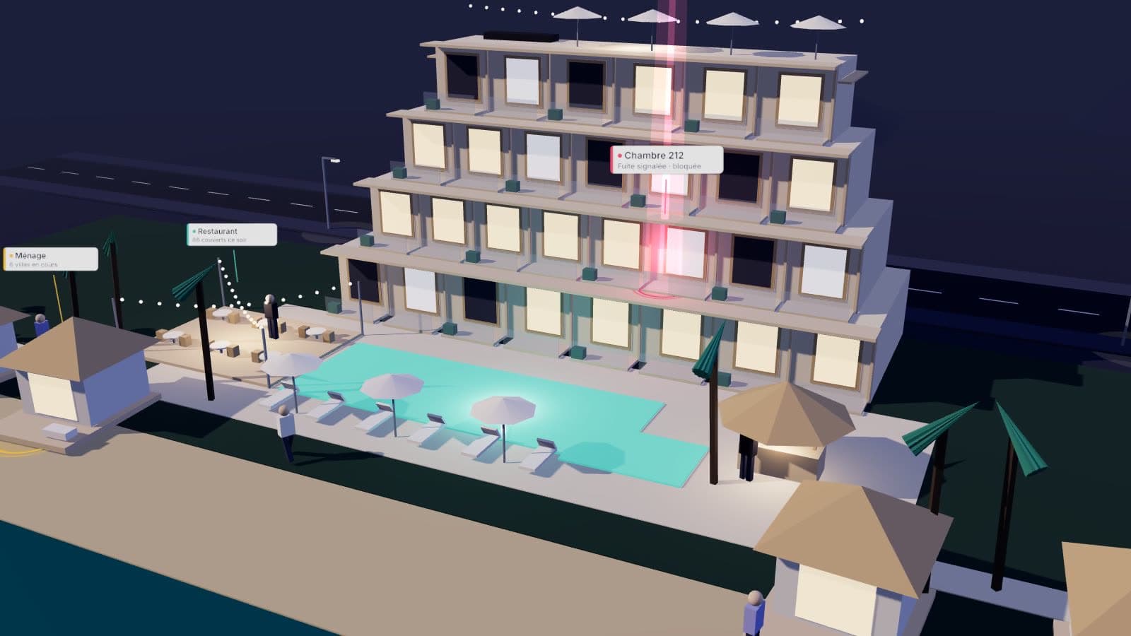 L’univers Hospitality en 3D